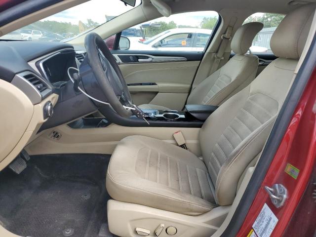 3FA6P0H70DR131772 - 2013 FORD FUSION SE RED photo 7
