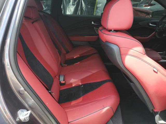 19UUB6F51NA002313 - 2022 ACURA TLX TECH A GRAY photo 10