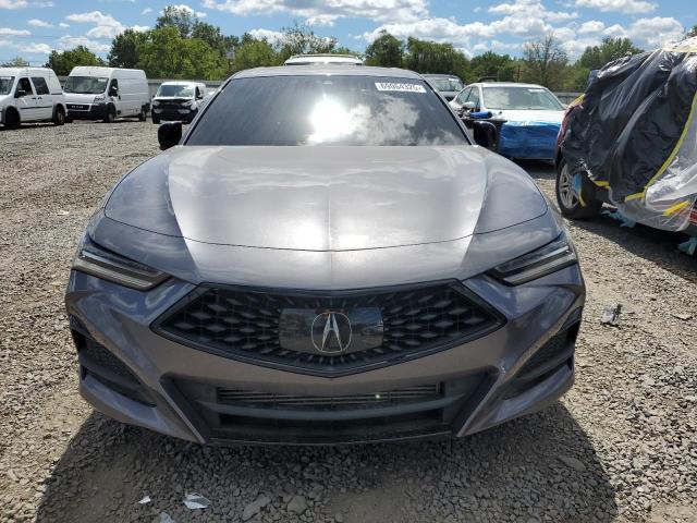 19UUB6F51NA002313 - 2022 ACURA TLX TECH A GRAY photo 5