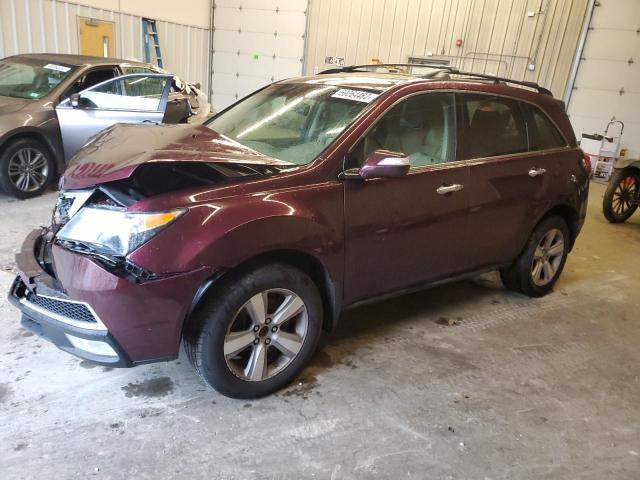 2HNYD2H24CH539241 - 2012 ACURA MDX BURGUNDY photo 1