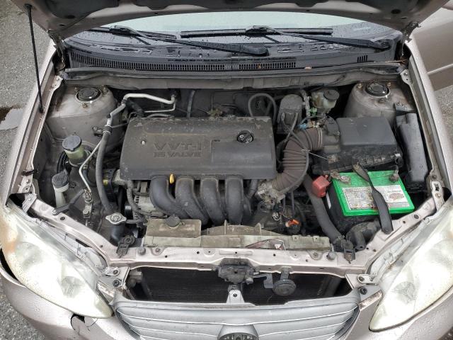 1NXBR32E63Z061337 - 2003 TOYOTA COROLLA CE 银色 照片 11