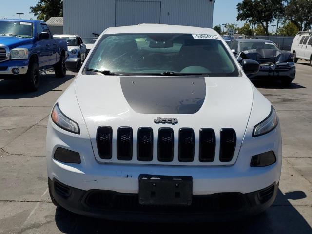 1C4PJLAB9HW661595 - 2017 JEEP CHEROKEE SPORT WHITE photo 5