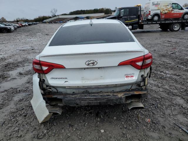 5NPE34AF2FH073633 - 2015 HYUNDAI SONATA SPORT WHITE photo 6