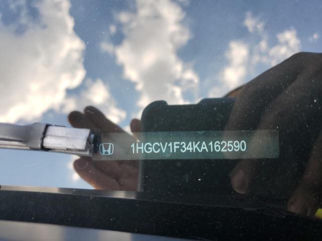 1HGCV1F34KA162590 - 2019 HONDA ACCORD SPORT Grau Foto 12