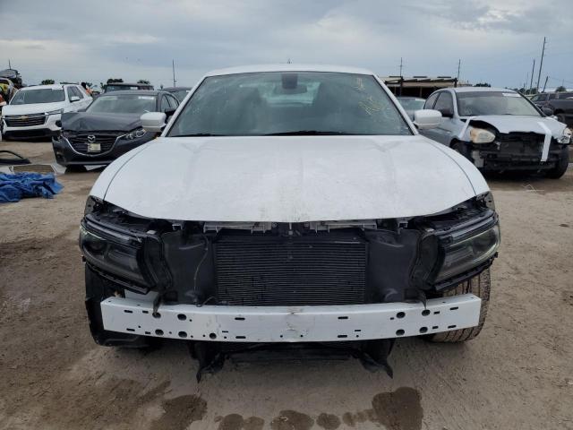 2C3CDXATXMH565929 - 2021 DODGE CHARGER POLICE WHITE photo 5