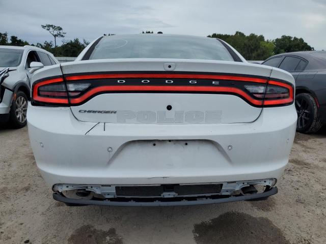 2C3CDXATXMH565929 - 2021 DODGE CHARGER POLICE WHITE photo 6