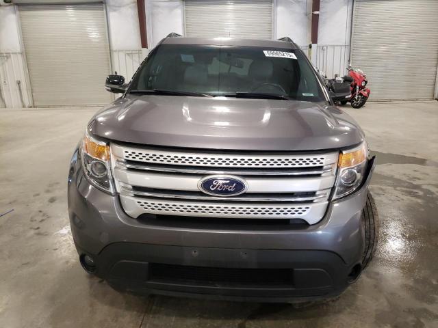 1FM5K8D82EGB10301 - 2014 FORD EXPLORER XLT GRAY photo 5