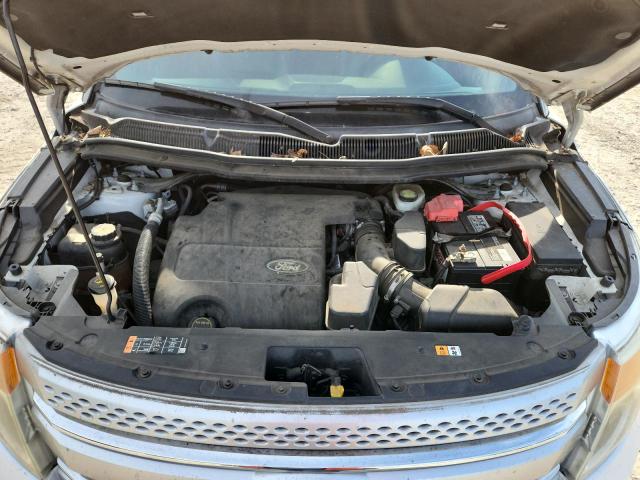 1FM5K7D88FGB47039 - 2015 FORD EXPLORER XLT თეთრი ფოტო 12