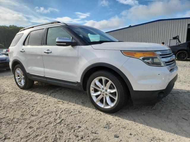 1FM5K7D88FGB47039 - 2015 FORD EXPLORER XLT თეთრი ფოტო 4