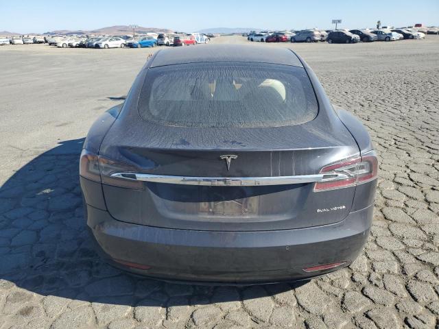 5YJSA1E20MF424419 - 2021 TESLA MODEL S Մոխրագույն լուսանկար 6