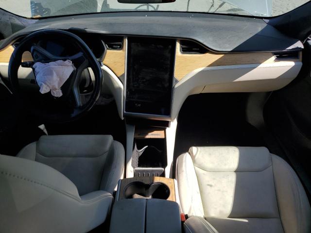 5YJSA1E20MF424419 - 2021 TESLA MODEL S Մոխրագույն լուսանկար 8