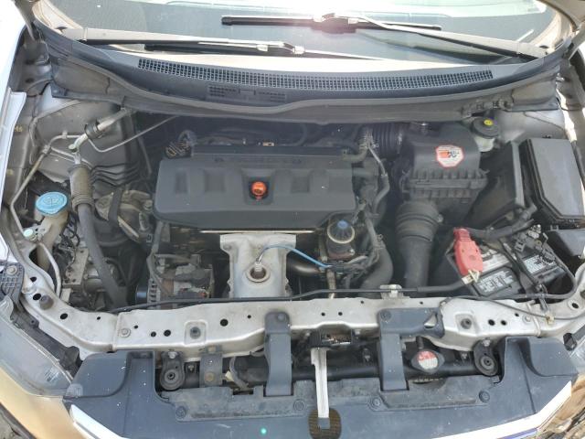 19XFB2F58CE100488 - 2012 HONDA CIVIC LX SILVER photo 11