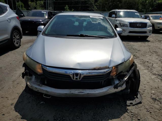 19XFB2F58CE100488 - 2012 HONDA CIVIC LX SILVER photo 5
