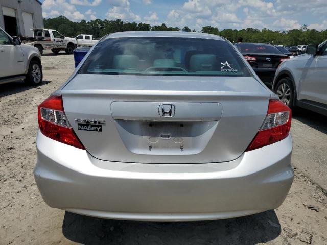 19XFB2F58CE100488 - 2012 HONDA CIVIC LX SILVER photo 6