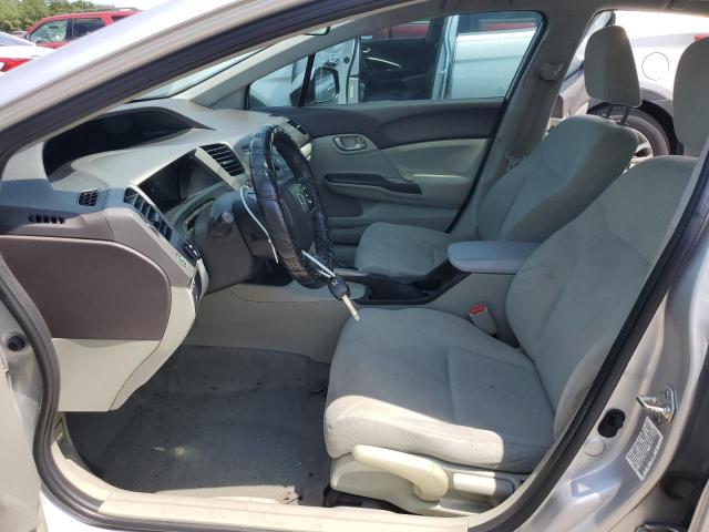 19XFB2F58CE100488 - 2012 HONDA CIVIC LX SILVER photo 7