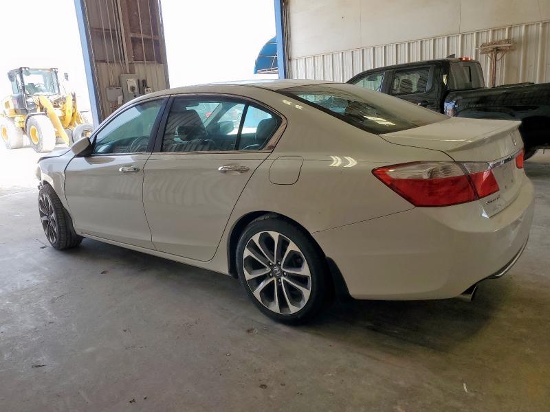 1HGCR2F50EA248057 - 2014 HONDA ACCORD SPORT WHITE photo 2