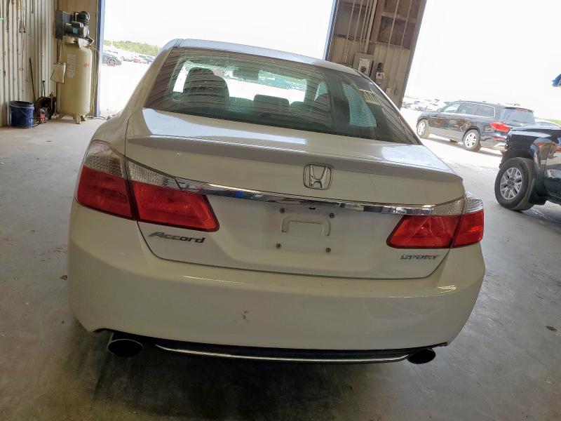 1HGCR2F50EA248057 - 2014 HONDA ACCORD SPORT WHITE photo 6