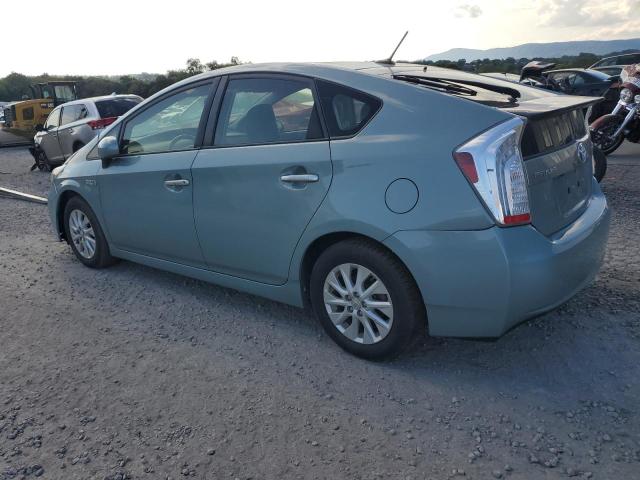 JTDKN3DP6E3053617 - 2014 TOYOTA PRIUS PLUG Mavi fotoğraf 2