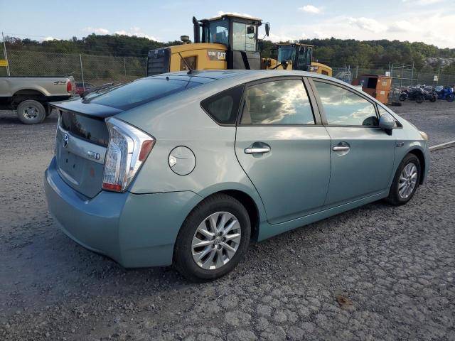 JTDKN3DP6E3053617 - 2014 TOYOTA PRIUS PLUG Mavi fotoğraf 3