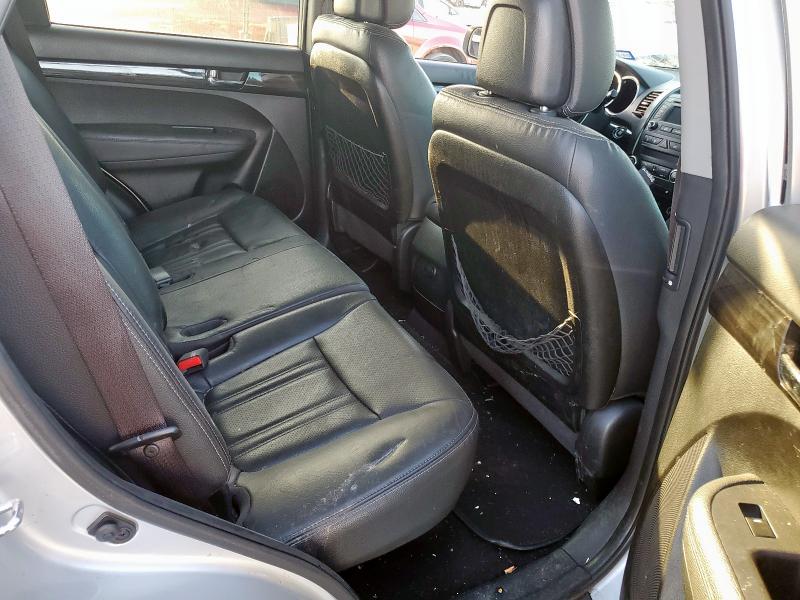 5XYKU3A69DG418042 - 2013 KIA SORENTO EX ვერცხლისფერი ფოტო 11