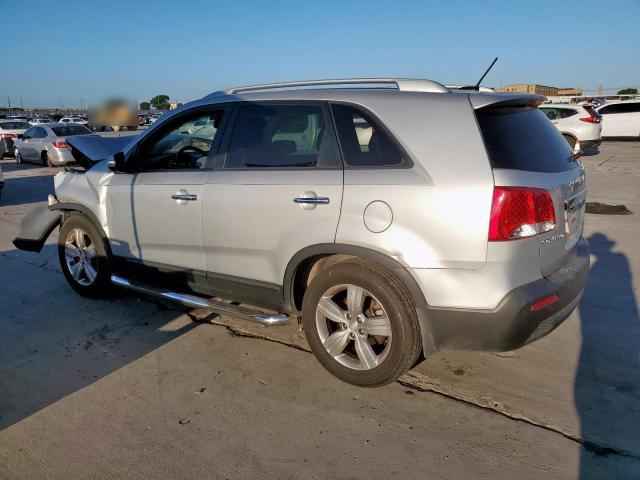 5XYKU3A69DG418042 - 2013 KIA SORENTO EX ვერცხლისფერი ფოტო 2