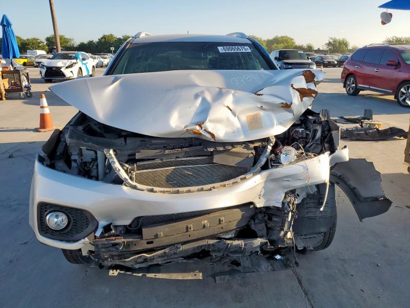 5XYKU3A69DG418042 - 2013 KIA SORENTO EX ვერცხლისფერი ფოტო 5