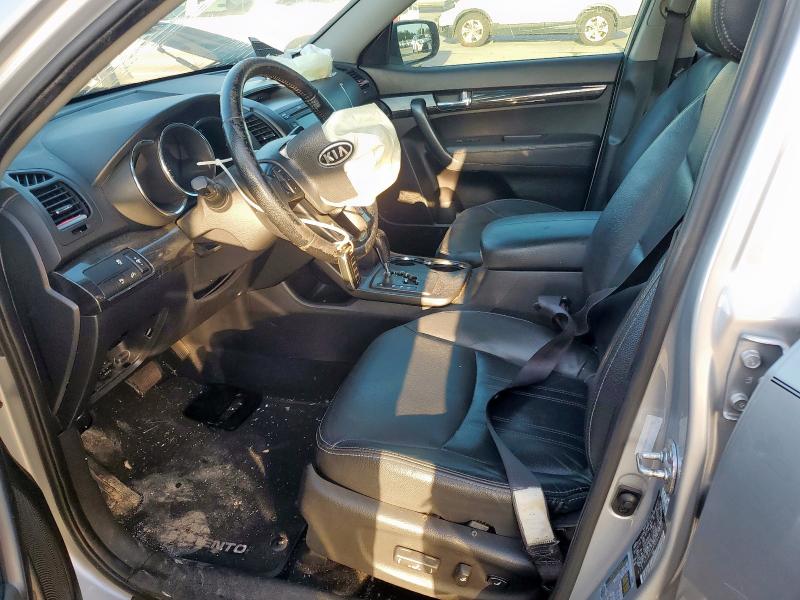5XYKU3A69DG418042 - 2013 KIA SORENTO EX ვერცხლისფერი ფოტო 7