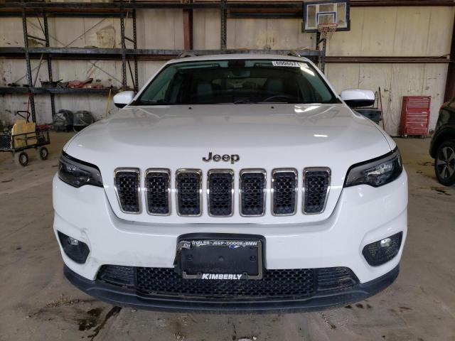 1C4PJLLN3KD153388 - 2019 JEEP CHEROKEE LATITUDE PLUS WHITE photo 5