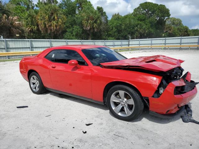 2C3CDZAGXMH630924 - 2021 DODGE CHALLENGER SXT RED photo 4