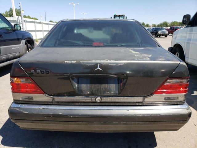 WDBGA51G9VA363272 - 1997 MERCEDES-BENZ S 500 BLACK photo 6