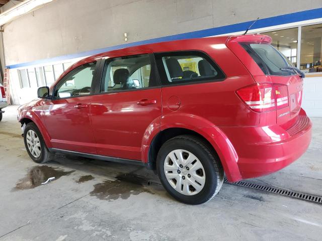 3C4PDCAB7ET184173 - 2014 DODGE JOURNEY SE RED photo 2