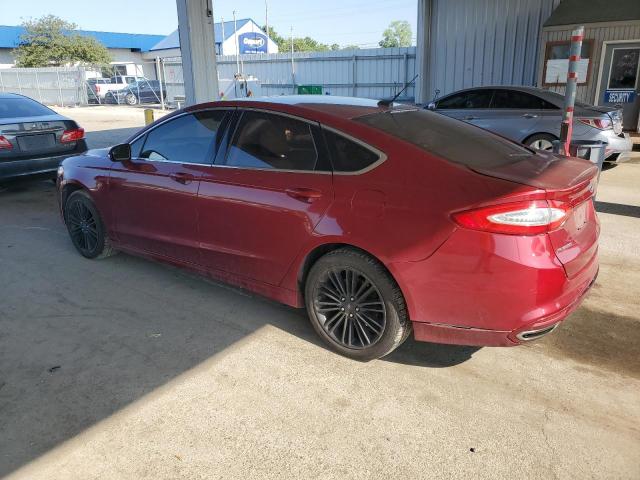 3FA6P0T96GR156690 - 2016 FORD FUSION SE 勃艮第红 照片 2