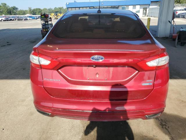 3FA6P0T96GR156690 - 2016 FORD FUSION SE 勃艮第红 照片 6
