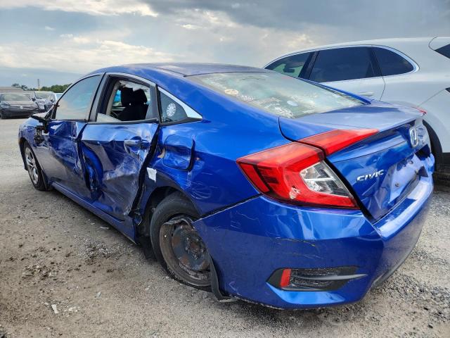 19XFC2F57GE023860 - 2016 HONDA CIVIC LX Niebieski zdjęcie 2