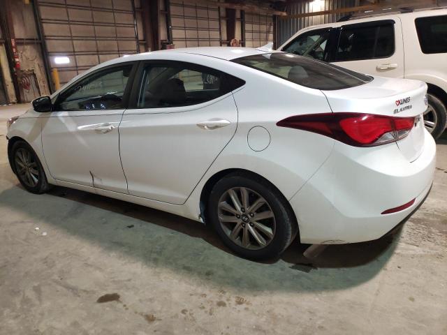 5NPDH4AE2FH594615 - 2015 HYUNDAI ELANTRA SE WHITE photo 2