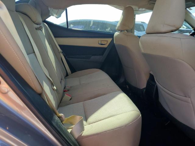 2T1BURHE6GC702437 - 2016 TOYOTA COROLLA L GRAY photo 10