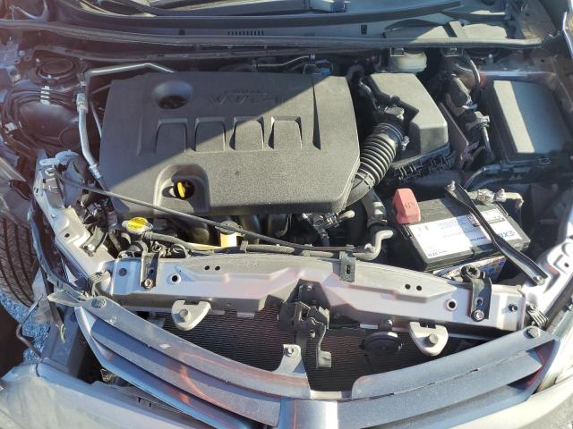 2T1BURHE6GC702437 - 2016 TOYOTA COROLLA L GRAY photo 11