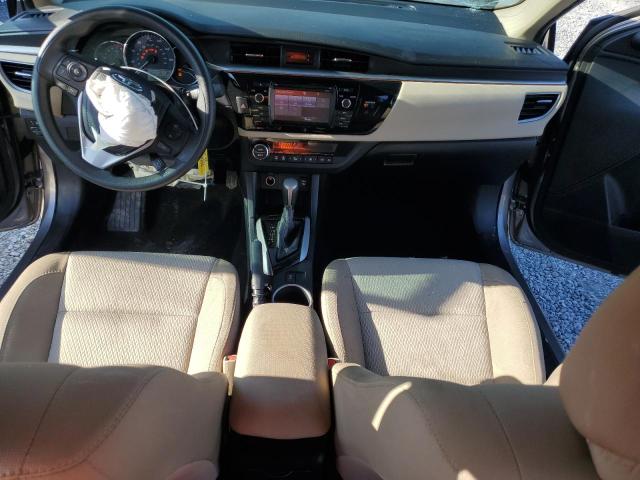 2T1BURHE6GC702437 - 2016 TOYOTA COROLLA L GRAY photo 8