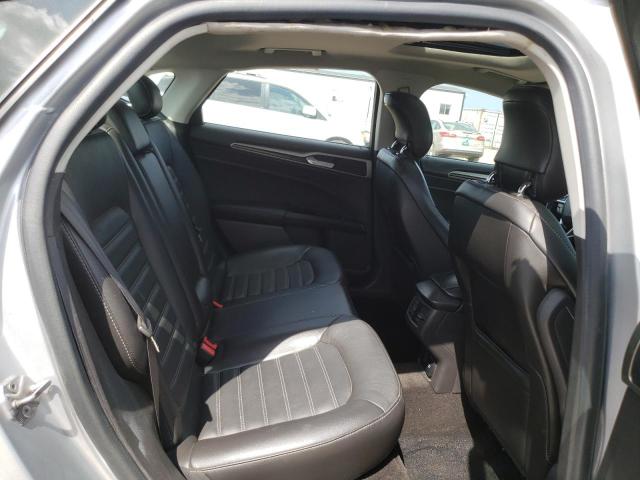 3FA6P0HD0ER389247 - 2014 FORD FUSION SE SILVER photo 10