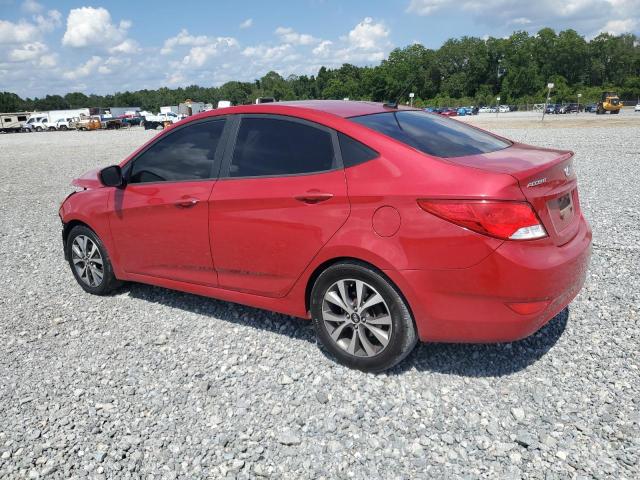 KMHCT4AE2HU284057 - 2017 HYUNDAI ACCENT SE RED photo 2