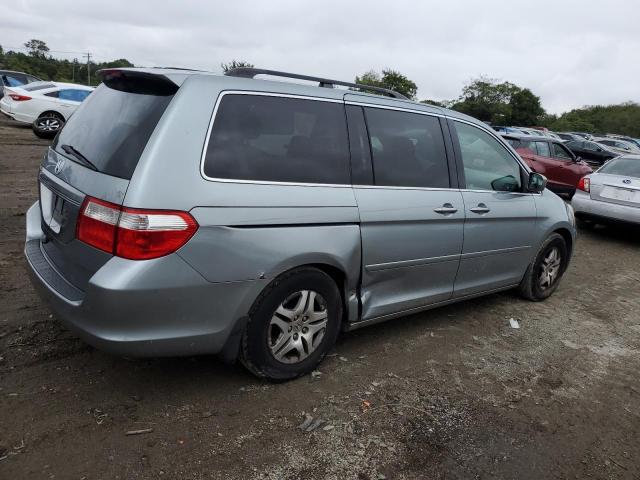 5FNRL38457B109802 - 2007 HONDA ODYSSEY EX BLUE photo 3