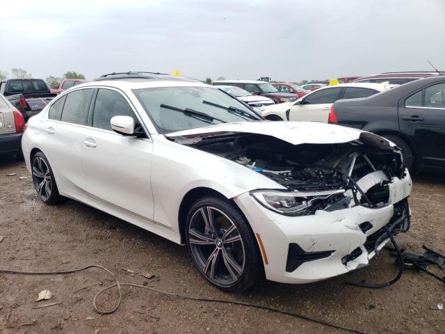 3MW5R7J0XL8B14887 - 2020 BMW 330XI WHITE photo 4