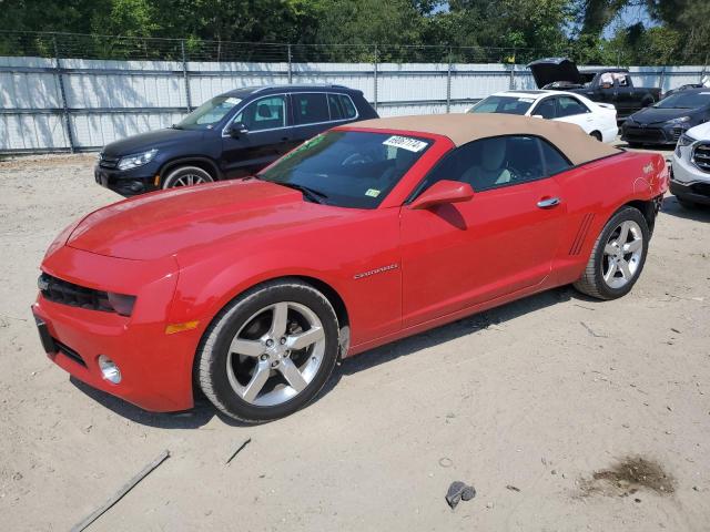 2G1FB3DD1B9201040 - 2011 CHEVROLET CAMARO LT RED photo 1