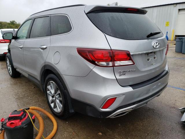 KM8SMDHF7JU262861 - 2018 HYUNDAI SANTA FE SE GRAY photo 2