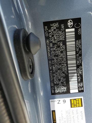 JTDBCMFEXR3065749 - 2024 TOYOTA COROLLA LE Синій фото 12