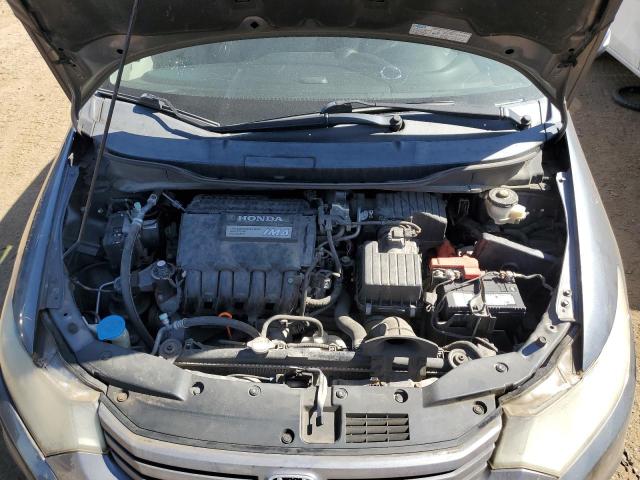 JHMZE2H70BS002679 - 2011 HONDA INSIGHT EX GRAY photo 11