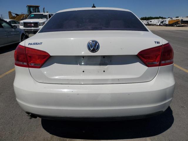 1VWAT7A33EC036460 - 2014 VOLKSWAGEN PASSAT S WHITE photo 6
