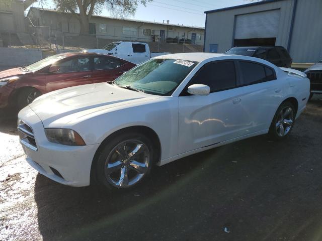 2C3CDXHG1EH368657 - 2014 DODGE CHARGER SXT WHITE photo 1