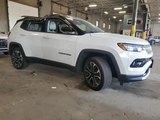 3C4NJDCB4NT147455 - 2022 JEEP COMPASS LIMITED WHITE photo 4