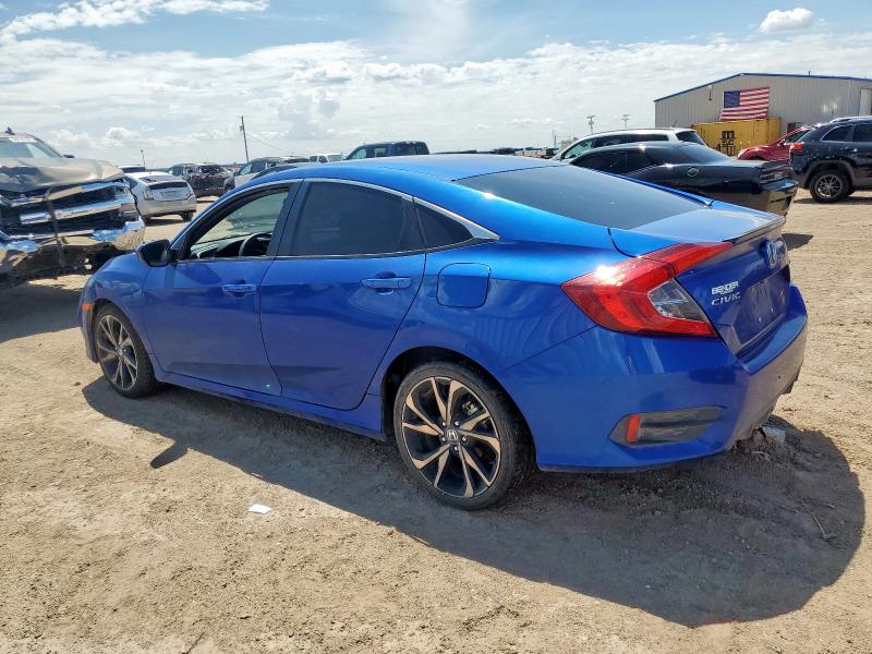 2HGFC2F87MH538904 - 2021 HONDA CIVIC SPORT Blau Foto 2
